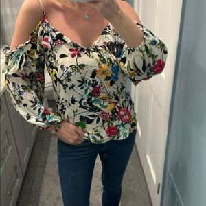 Parker floral sick top